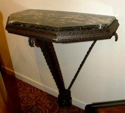 Art Deco Iron French Style Console