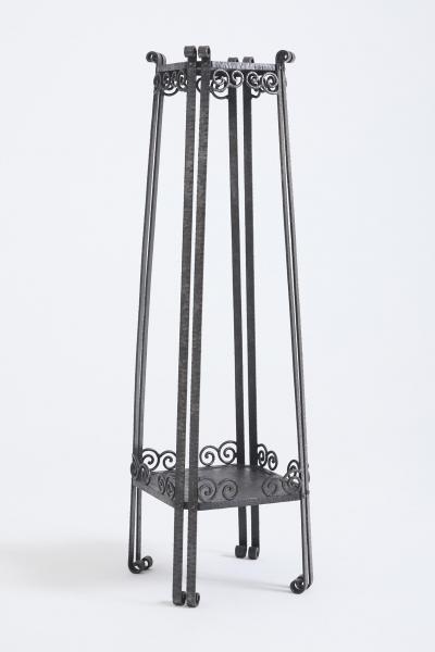Art Deco Iron Pedestal