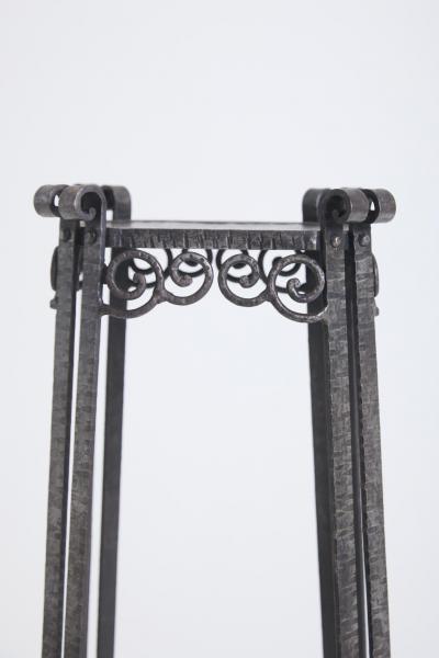 Art Deco Iron Pedestal