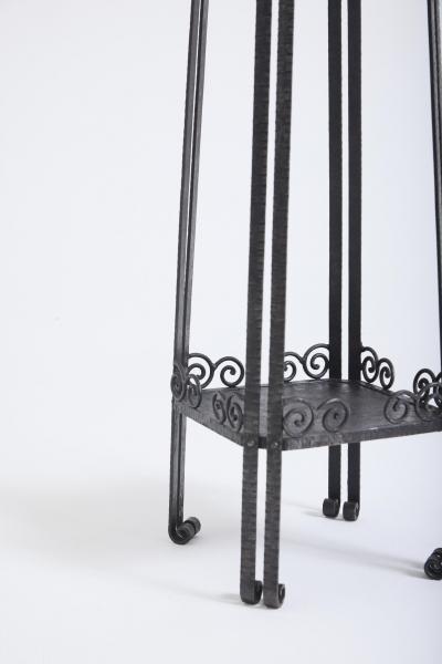 Art Deco Iron Pedestal