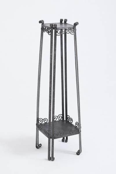 Art Deco Iron Pedestal