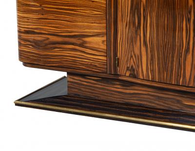 Art Deco Macassar Sideboard Cabinet 1940 s France