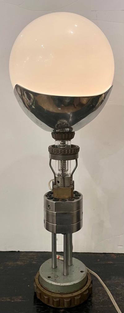 Art Deco Machine Age Steampunk Table Lamp