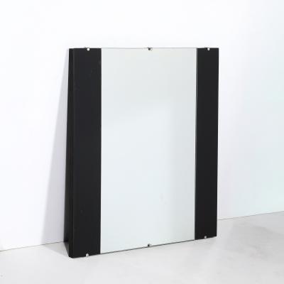 Art Deco Machine Age Tri Panel Vitrolite Mirror