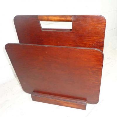 Art Deco Magazine Rack