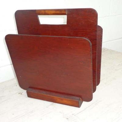 Art Deco Magazine Rack
