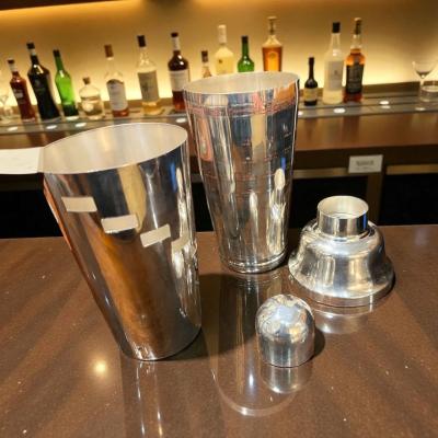 Art Deco Napier Dial a Drink Cocktail Shaker Silver