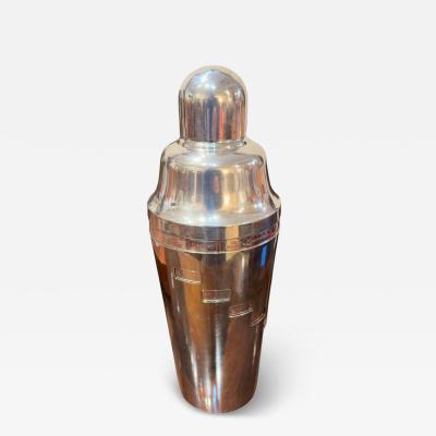 Art Deco Napier Dial a Drink Cocktail Shaker Silver