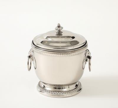 Art Deco Nickel Ice Bucket