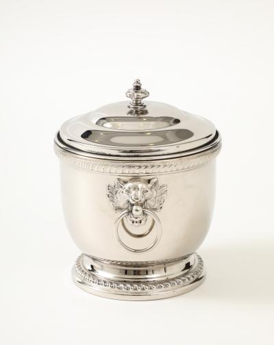 Art Deco Nickel Ice Bucket