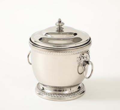 Art Deco Nickel Ice Bucket