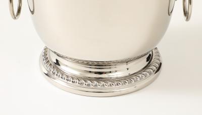 Art Deco Nickel Ice Bucket