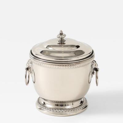 Art Deco Nickel Ice Bucket