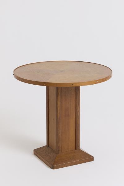 Art Deco Oak Side Table