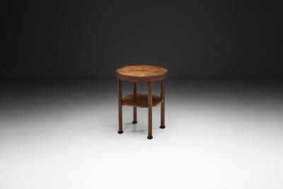 Art Deco Octagonal Side Table Europe First half of the 20th Century