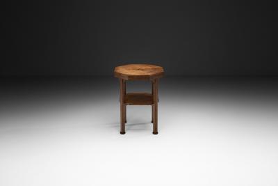 Art Deco Octagonal Side Table Europe First half of the 20th Century