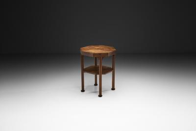 Art Deco Octagonal Side Table Europe First half of the 20th Century