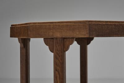 Art Deco Octagonal Side Table Europe First half of the 20th Century