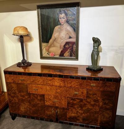 Art Deco Original European German Buffet