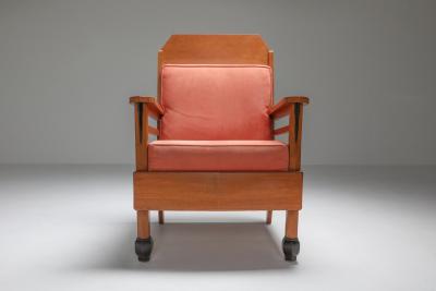 Art Deco Pair of Club Chairs Europe 1960s