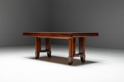 Art Deco Parquetry Dining Table France 1930s