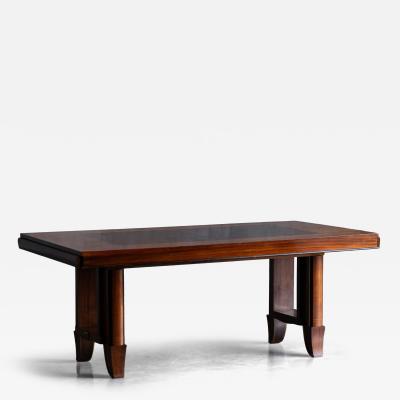 Art Deco Parquetry Dining Table France 1930s