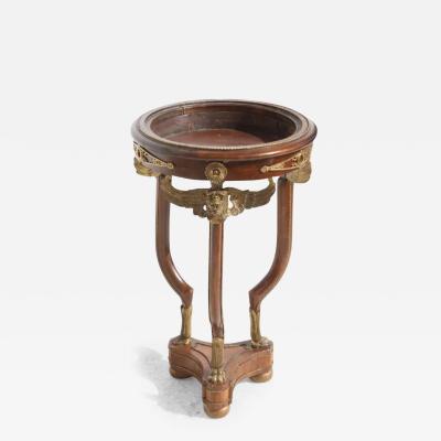 Art Deco Pedestal with Bronze Ormulu