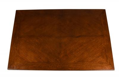 Art Deco Period Oak Dining Kitchen Library Table France c a 1920 s