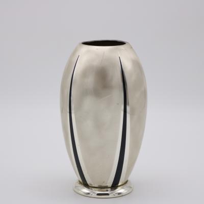 Art Deco Period WMF Ikora Metal Vase Germany