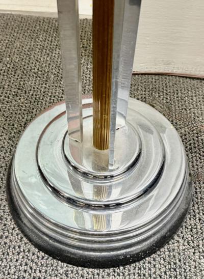 Art Deco Podium Machine Age Hostess Stand or Register Stand circa 1930s