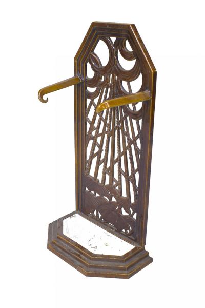 Art Deco Porcelain Umbrella Stand