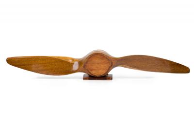 Art Deco Propeller Desk Clock