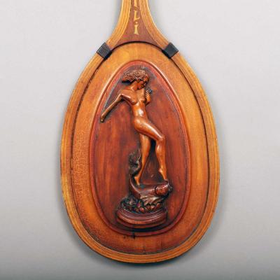 Art Deco Racket Plaque