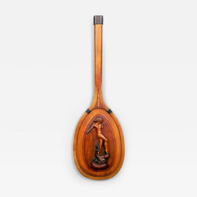 Art Deco Racket Plaque