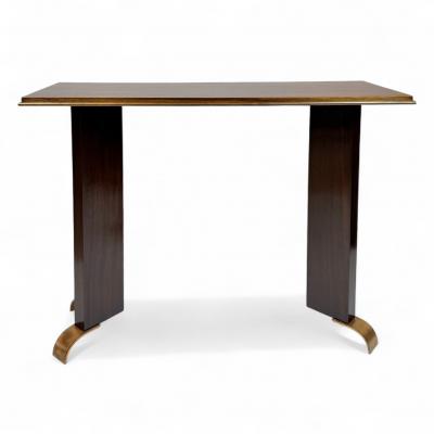 Art Deco Rosewood Console Table 1930s
