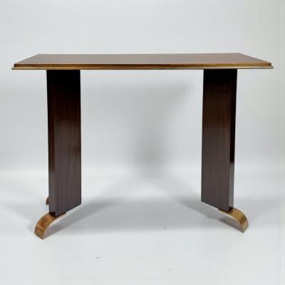 Art Deco Rosewood Console Table 1930s