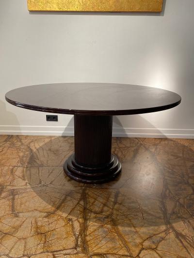Art Deco Round Dining Table