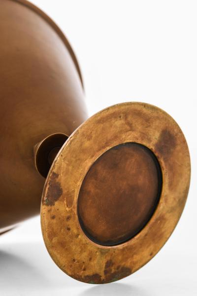 Art Deco Scandinavian Modern Vase in Bronze 1930s