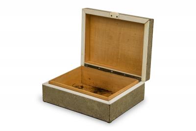 Art Deco Shagreen and Bone Trimmed Box