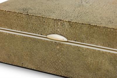 Art Deco Shagreen and Bone Trimmed Box