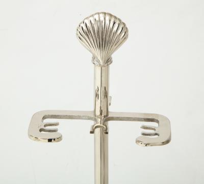 Art Deco Shell Handled Fireplace Tools