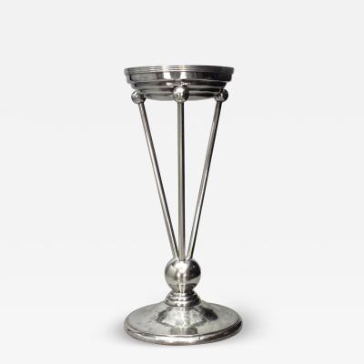 Art Deco Silver Plate Ice Bucket Stand