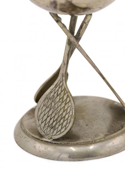 Art Deco Silver Tennis Ashtray