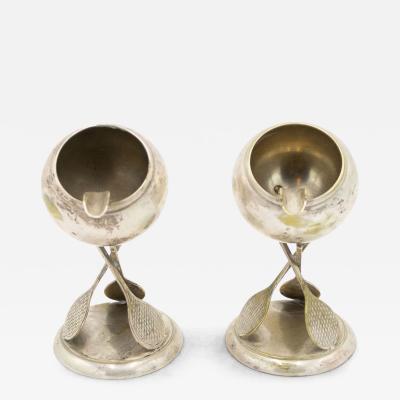 Art Deco Silver Tennis Ashtray