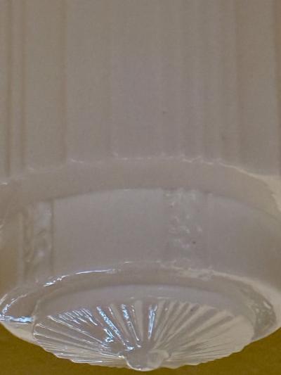 Art Deco Skyscraper Semi Flush Mount Ceiling Light Fixture Made in USA