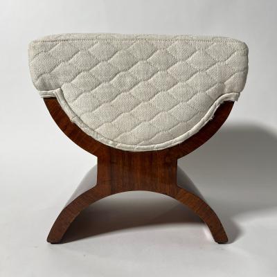 Art Deco Stool Rosewood Veneer France circa 1930