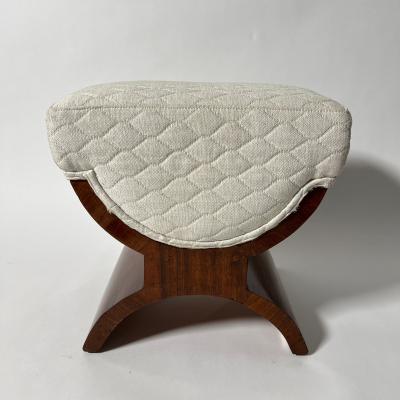 Art Deco Stool Rosewood Veneer France circa 1930