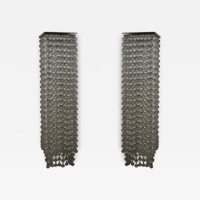 Art Deco Style Beaded Wall Sconces