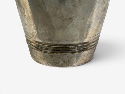 Art Deco Style Champage or Ice Bucket Silverplate France 20th c 