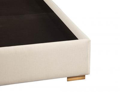 Art Deco Style King Bed in Bronze